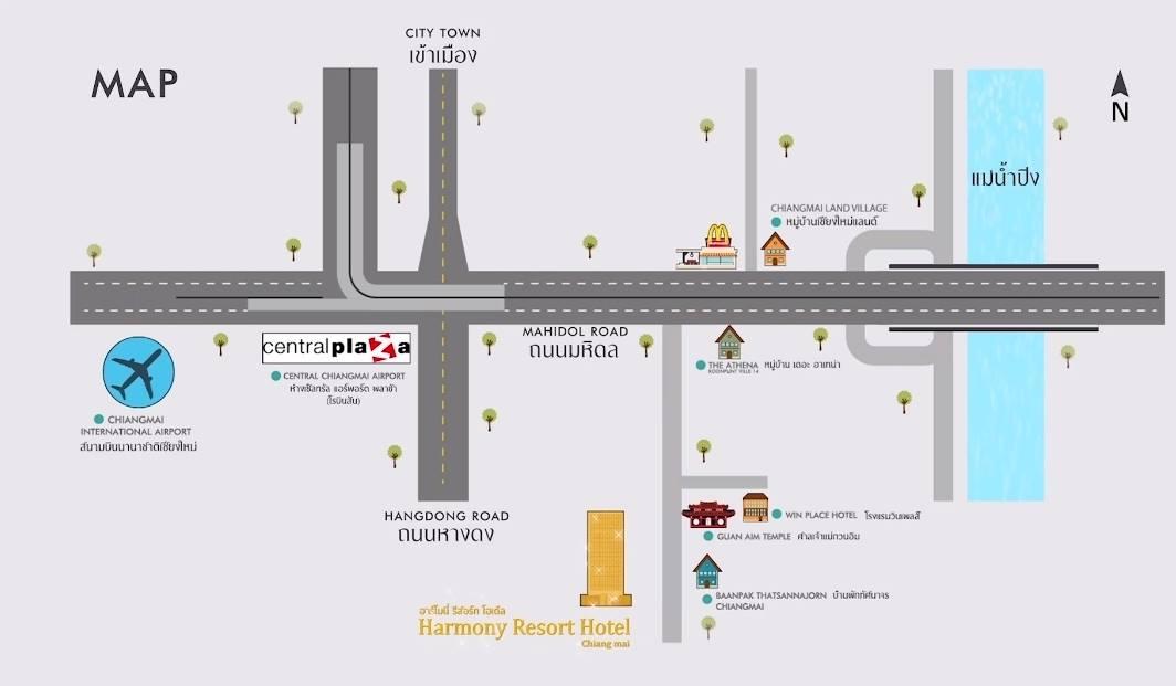 Harmony Resort Hotel Chiang Mai Exterior photo